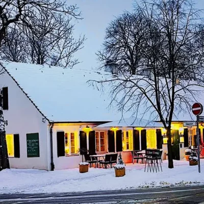 Eisstockschießen in Steglitz (Alter Krug Dahlem)