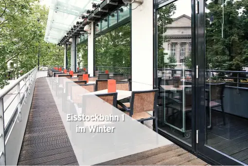 Balkon des Hard Rock Cafe Berlin